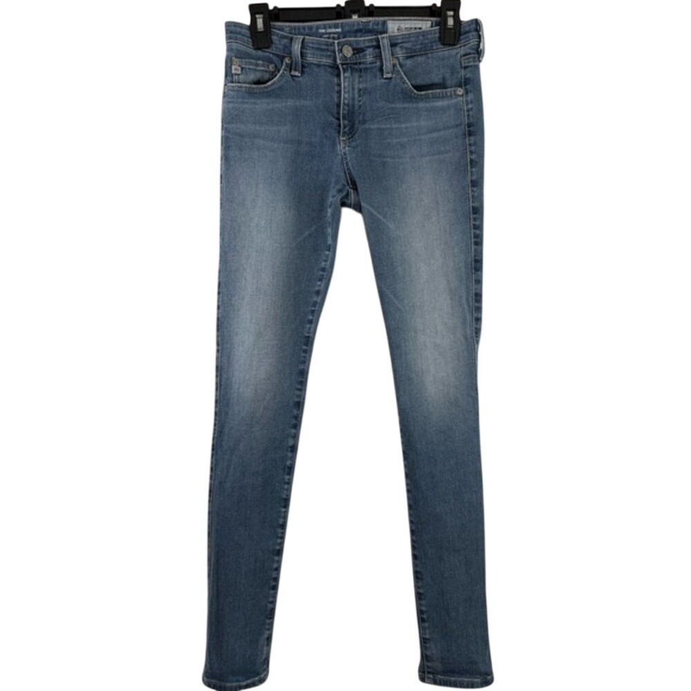 AG Adriano Goldschmied The Legging Super Skinny Stretch Denim Jeans 27R Blue